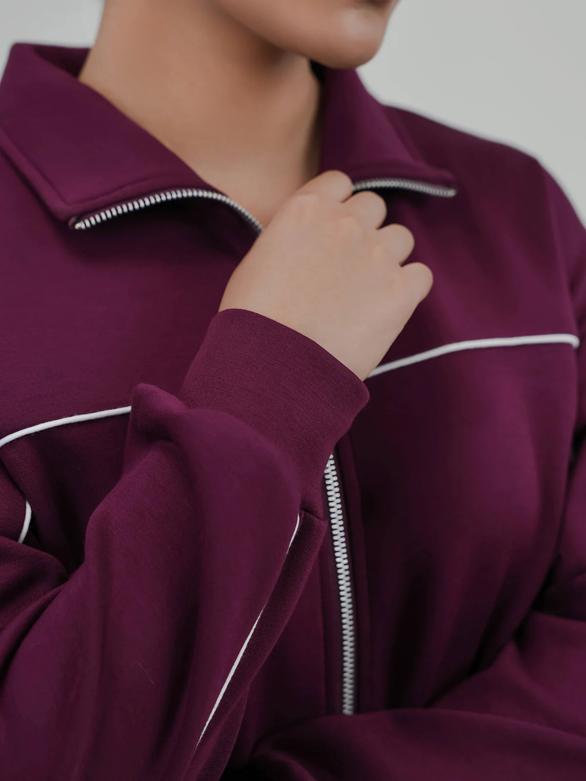 "FAIROZE" Stylish Regular Fit Co-Ord Set - Image 5