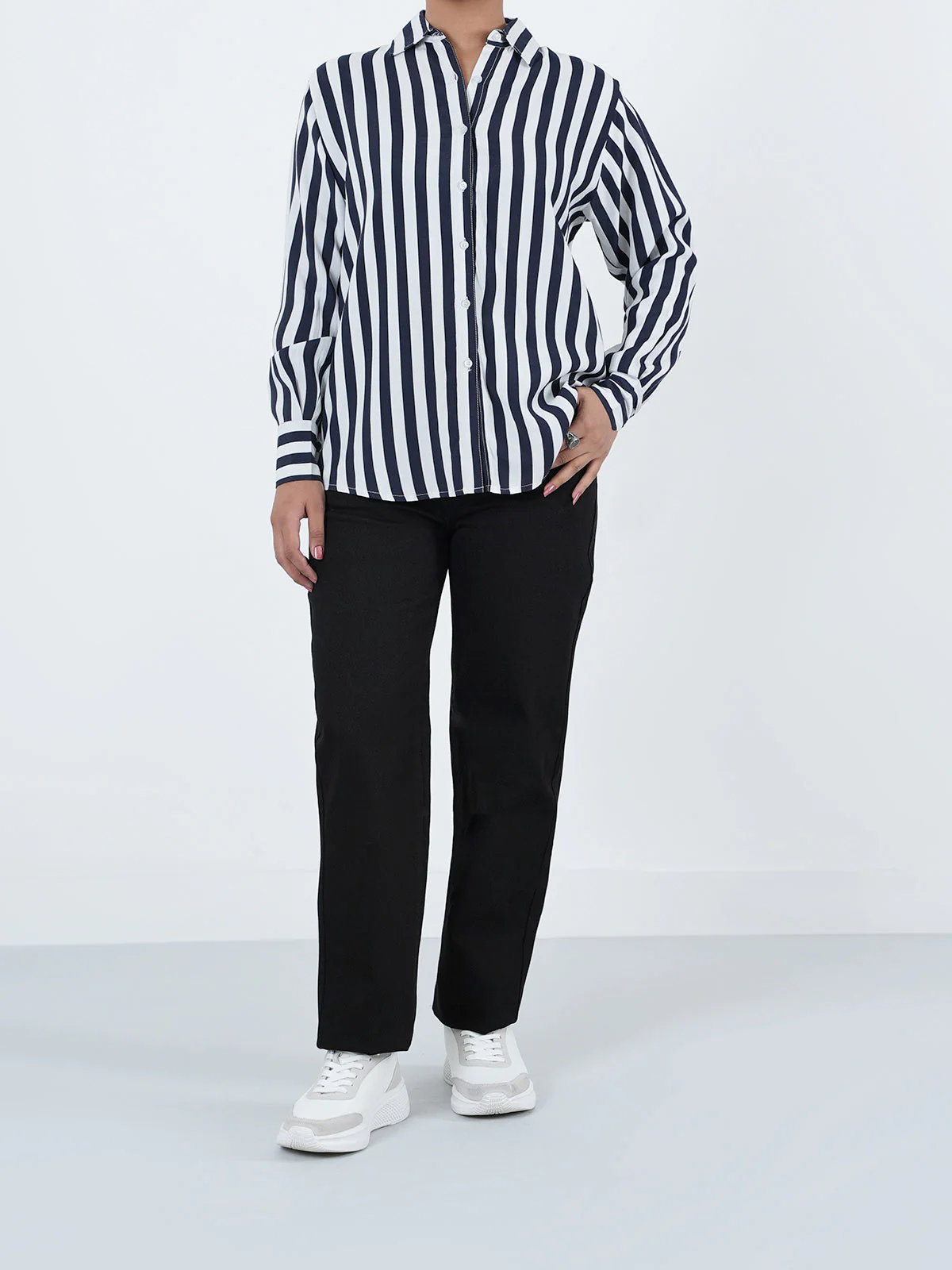 "FAUVE" Lining Regular Cotton Fit Top