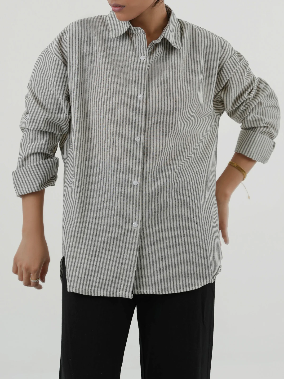 "GIACOB" Stylish Regular File Top - Image 4