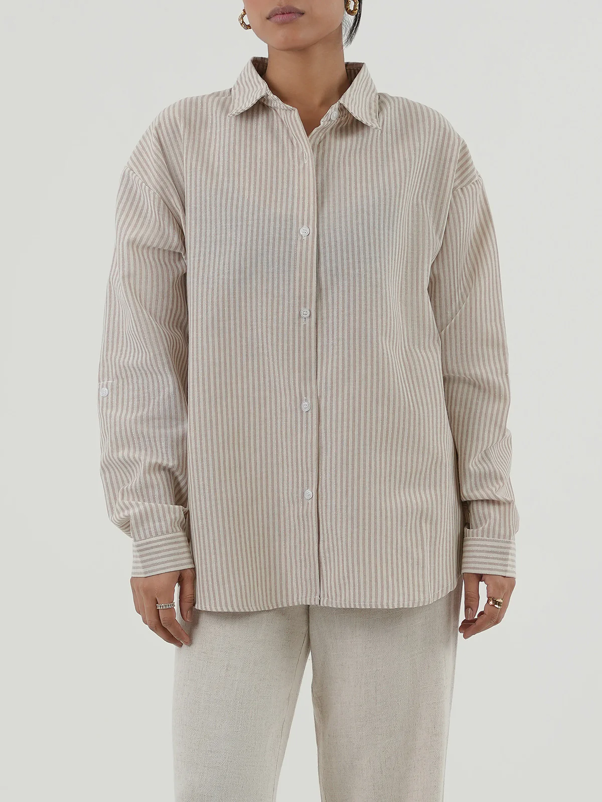 "GIACOB" Stylish Regular File Top