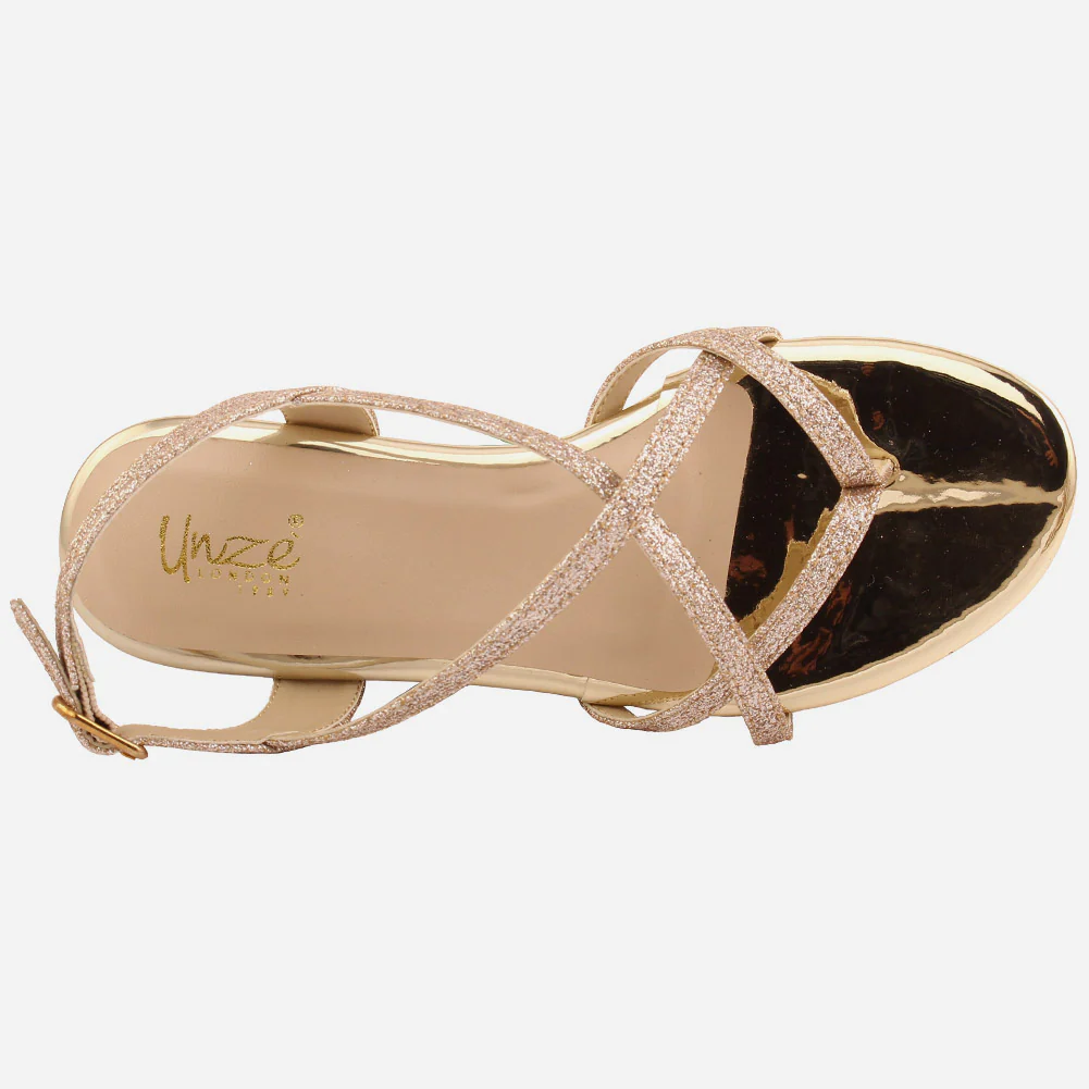 Girl’s "NELL" Cross Strap Comfy Sandals - Image 4