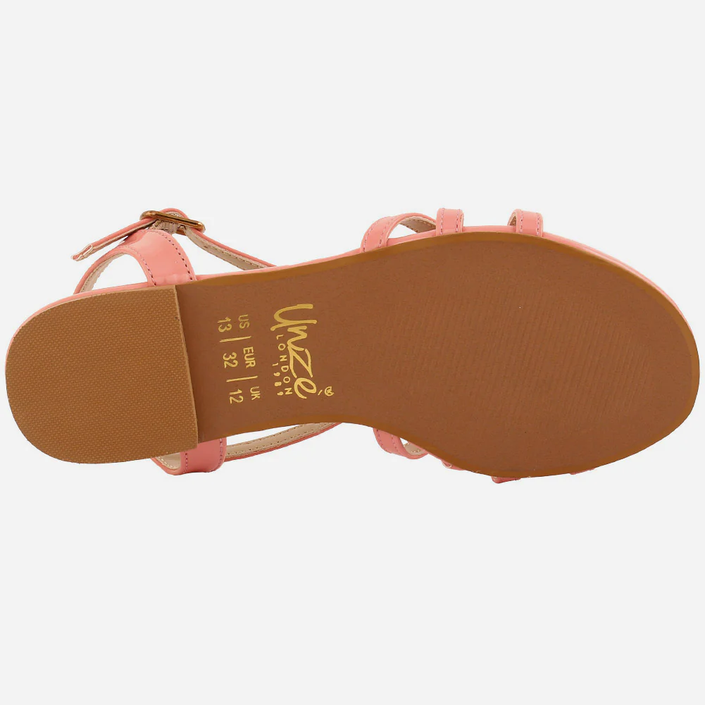 Girl’s "RUDY" Cross Strap Comfort Sandals - Image 5