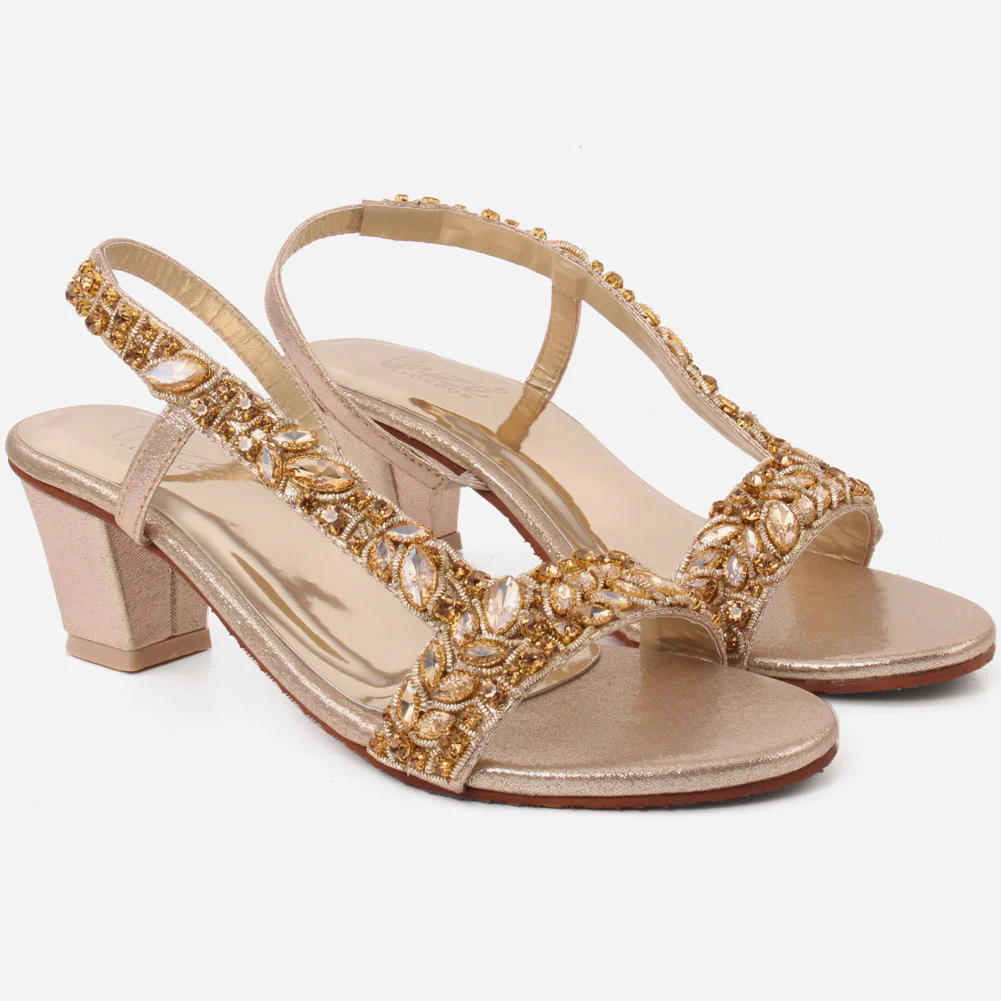 Girls "AGATA" Stunning Block Heel Sandals - Image 2