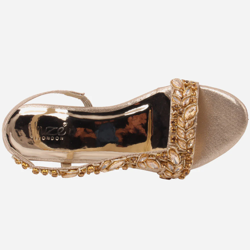 Girls "AGATA" Stunning Block Heel Sandals - Image 4
