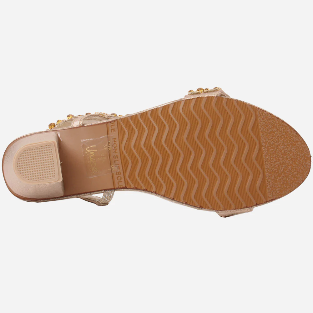Girls "AGATA" Stunning Block Heel Sandals - Image 5