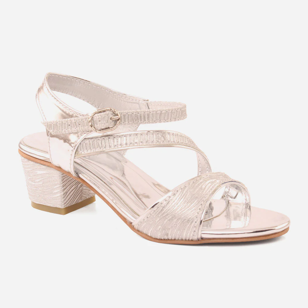 Girls "ANDREW" Glittery Heel Sandals