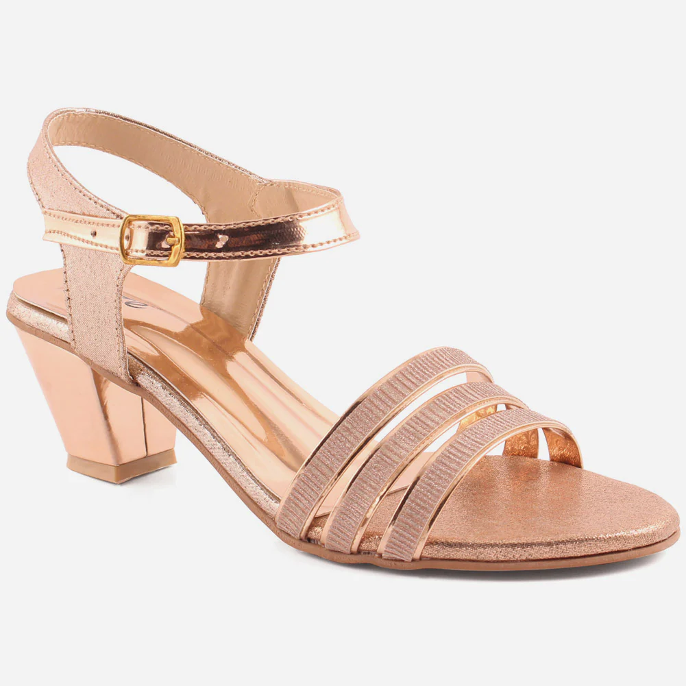 Girls "Bel" Adorned with Glitter Party Sandals