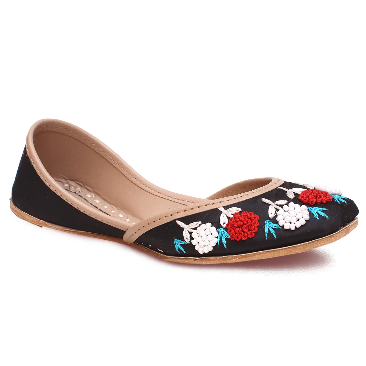Girls "BRONTR" Fancy Leather Khussa