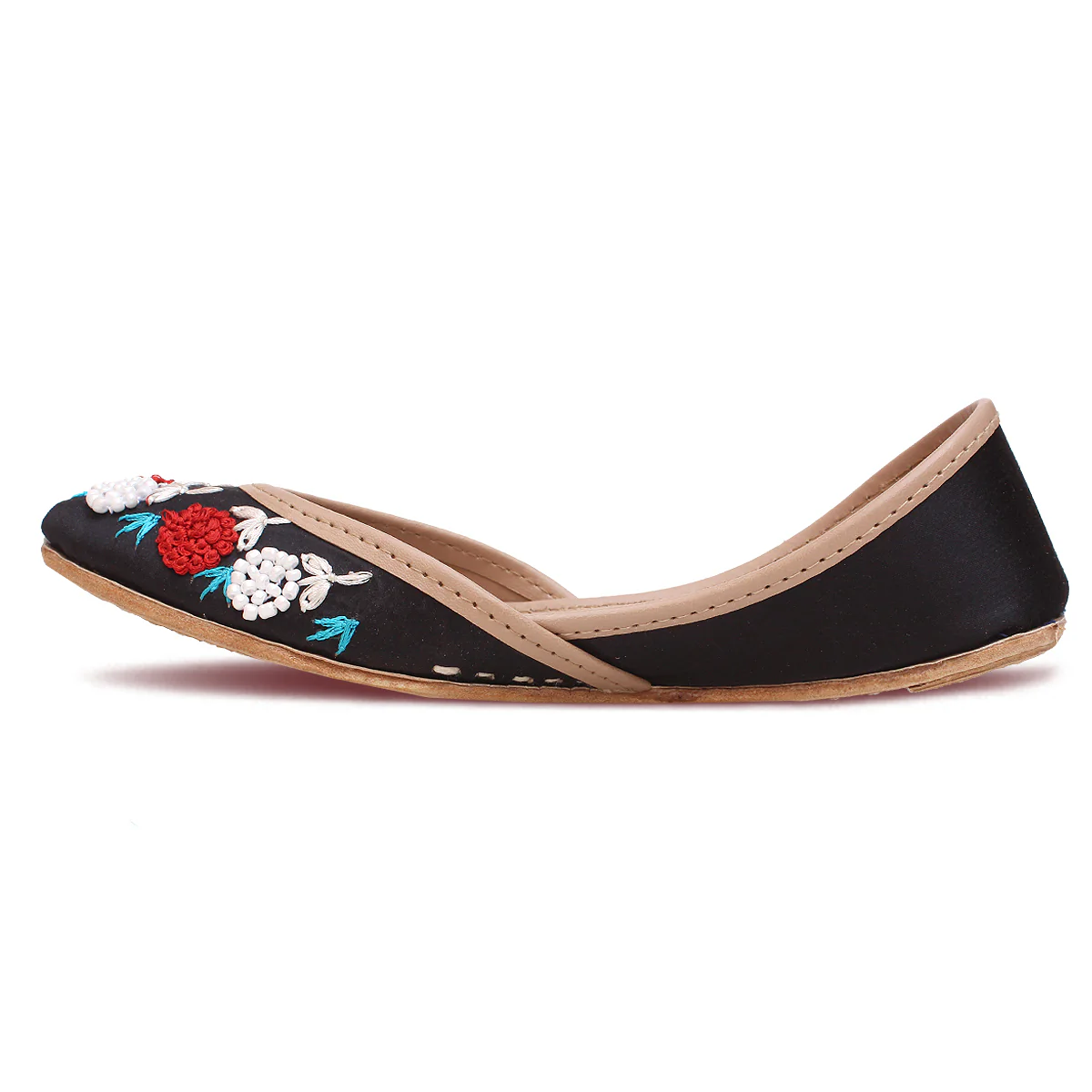 Girls "BRONTR" Fancy Leather Khussa - Image 3