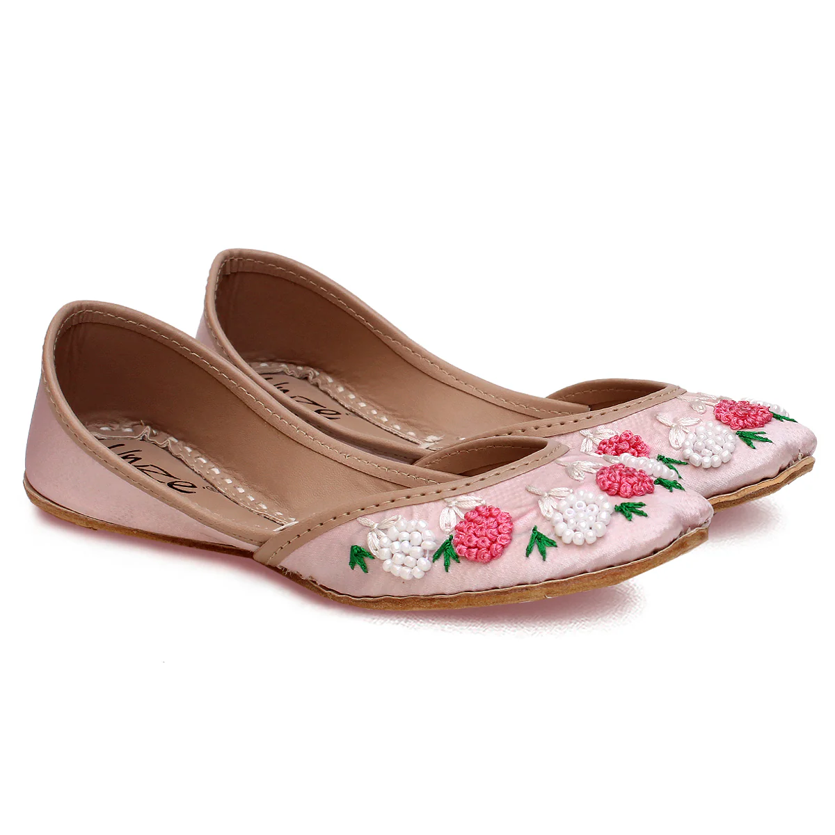 Girls "BRONTR" Fancy Leather Khussa - Image 2