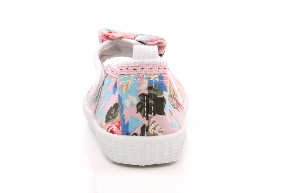 Girls Canvas Flat 'Benita' Shoes - Image 2
