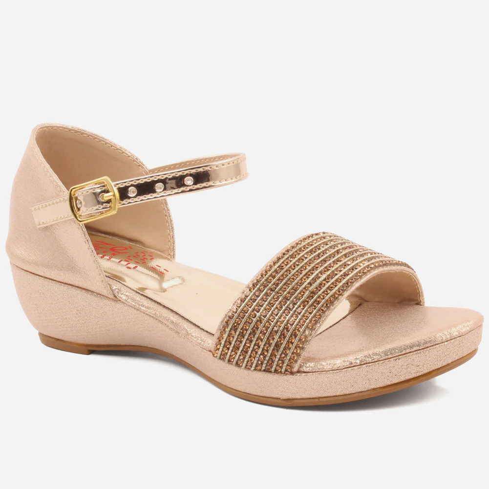 Girls "Chloe" Gorgeous Ankle Strap Sandals