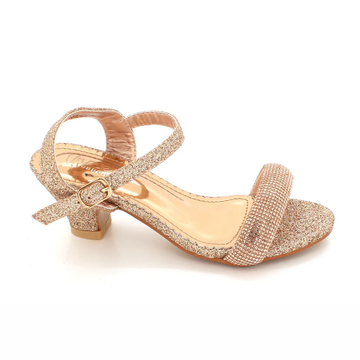 Girls "EMMALINE" Stone Detailing Sandals - Image 5