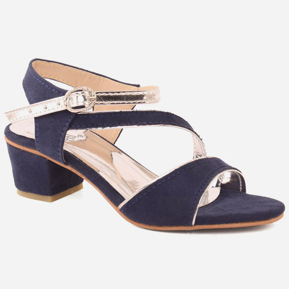 Girls "FINN" Suede Heel Sandal