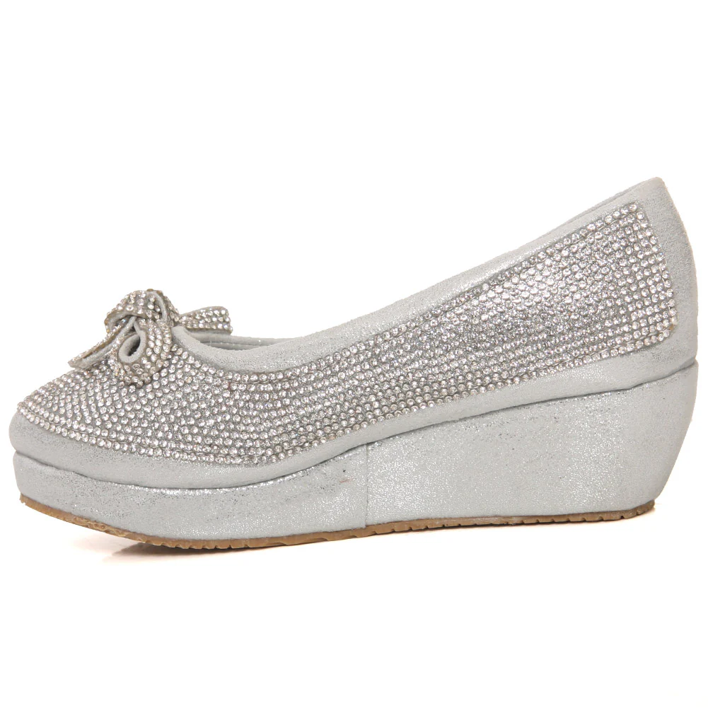 Girls ‘Isabella’ Embellished Evening Shoes - Image 3