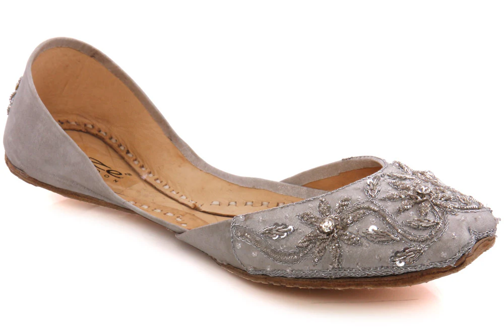 Girls ‘Kajia’ Leather Decorated Pumps