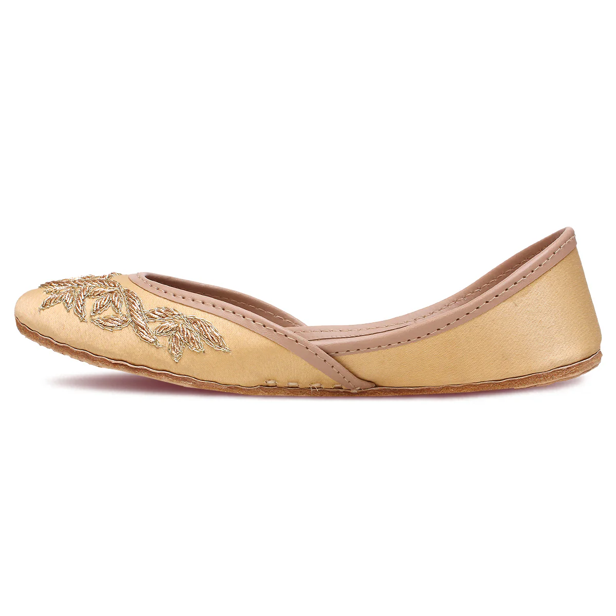 Girls "KATNISS" Handmade Leather Khussa - Image 3