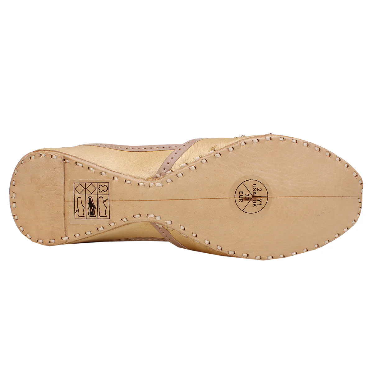 Girls "KATNISS" Handmade Leather Khussa - Image 5