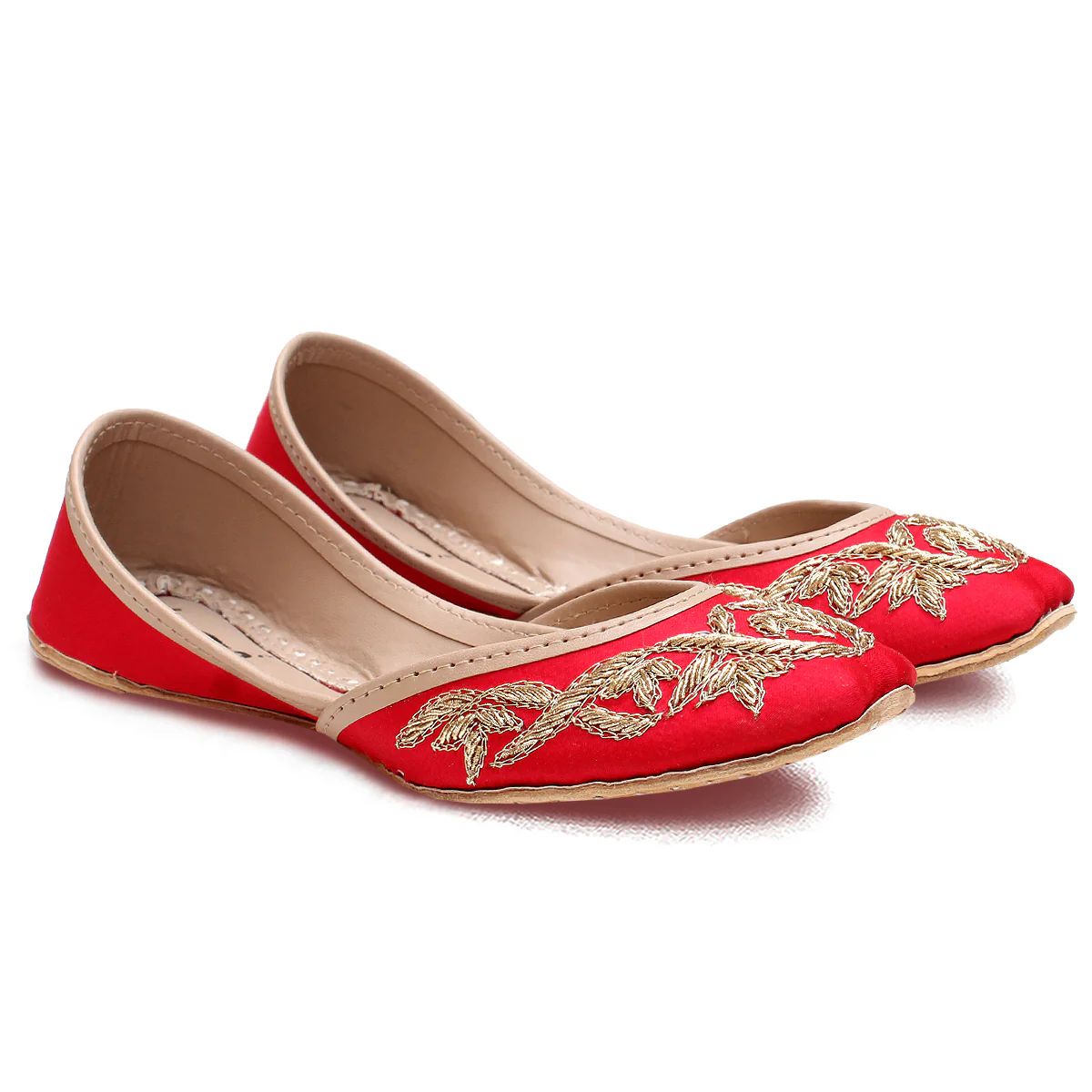 Girls "KATNISS" Handmade Leather Khussa - Image 2