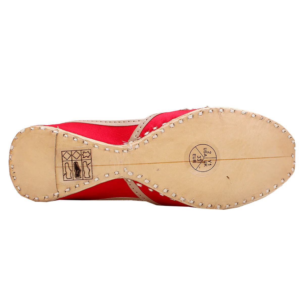 Girls "KATNISS" Handmade Leather Khussa - Image 5