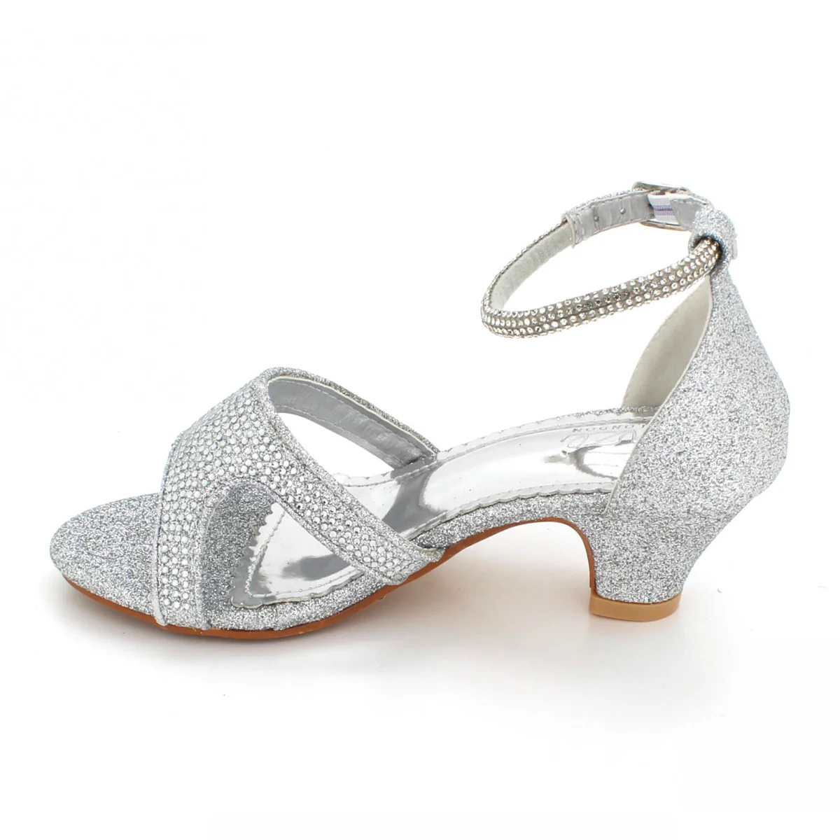 Girls "KHALEESI" Shimmery Decorated Sandals - Image 3