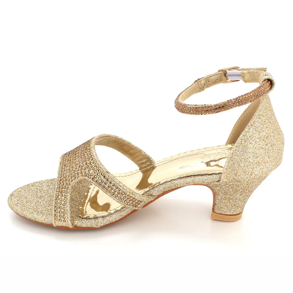 Girls "KHALEESI" Shimmery Decorated Sandals - Image 3