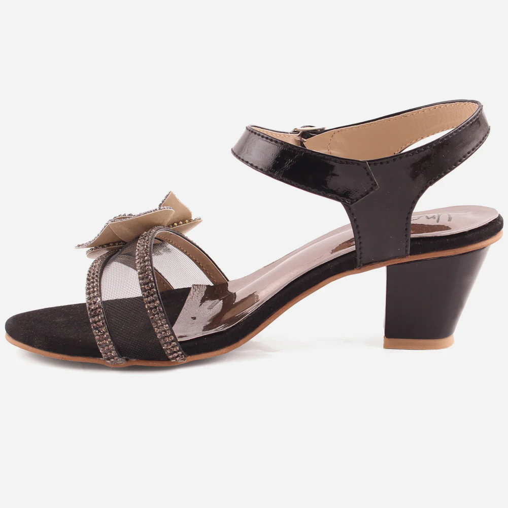 Girls "Kyla" Block Heel Pretty Sandals - Image 3