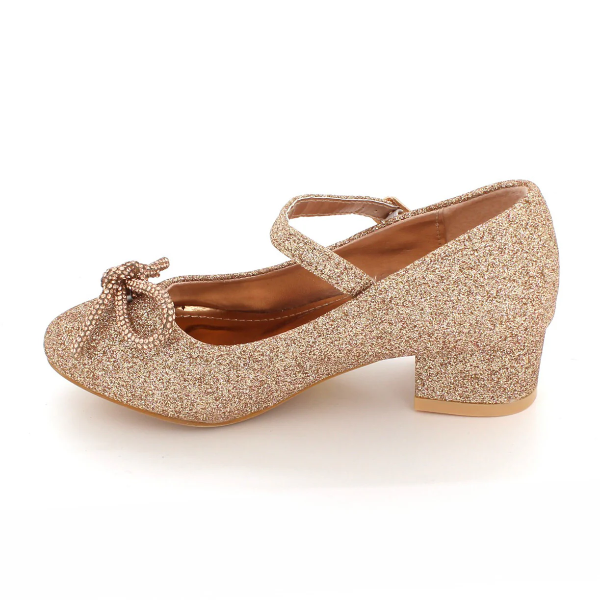Girls "LEROY" Round Toe Block Heel Sandals - Image 3