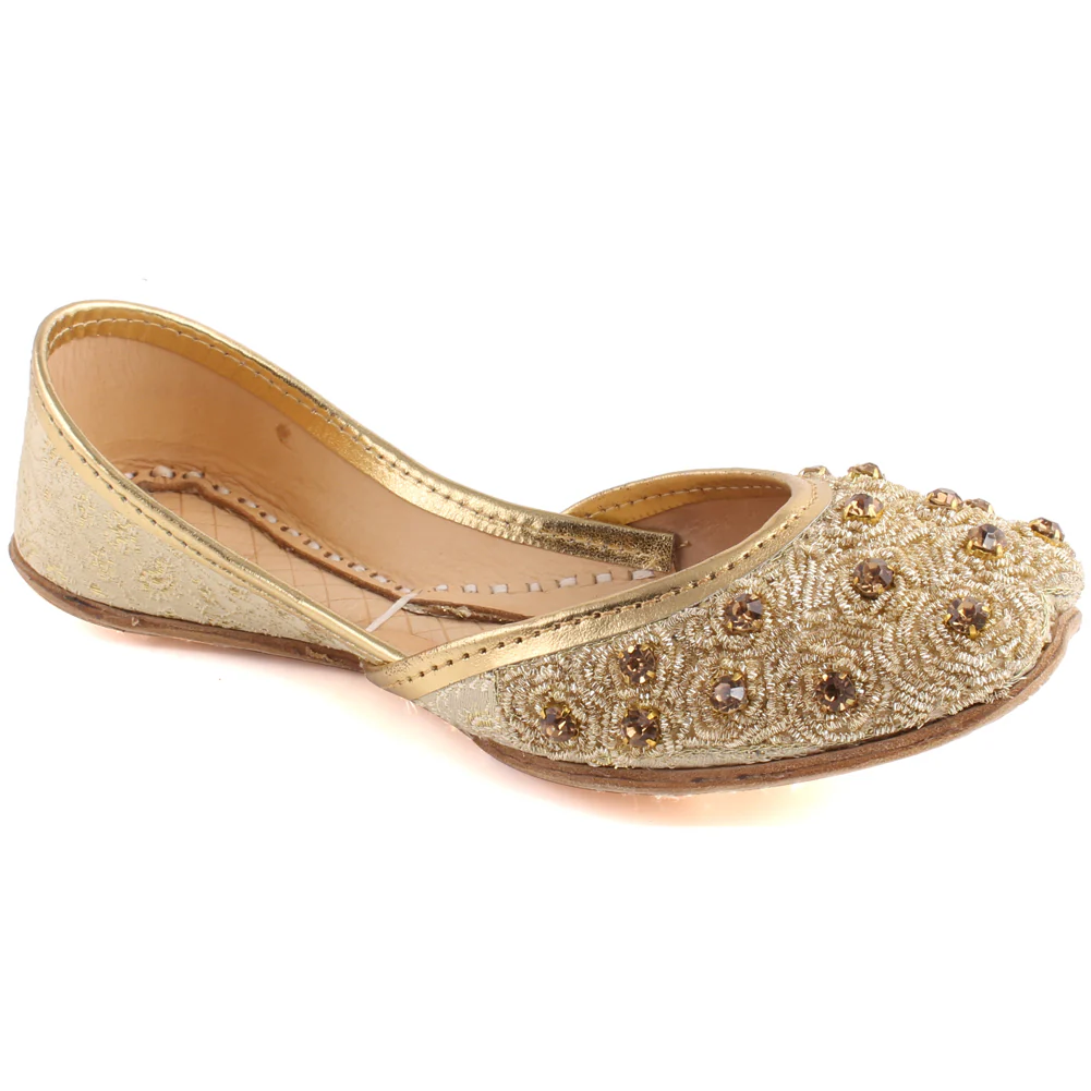 Girls “MALVA” Indian Sequins Tila Flat Khusa