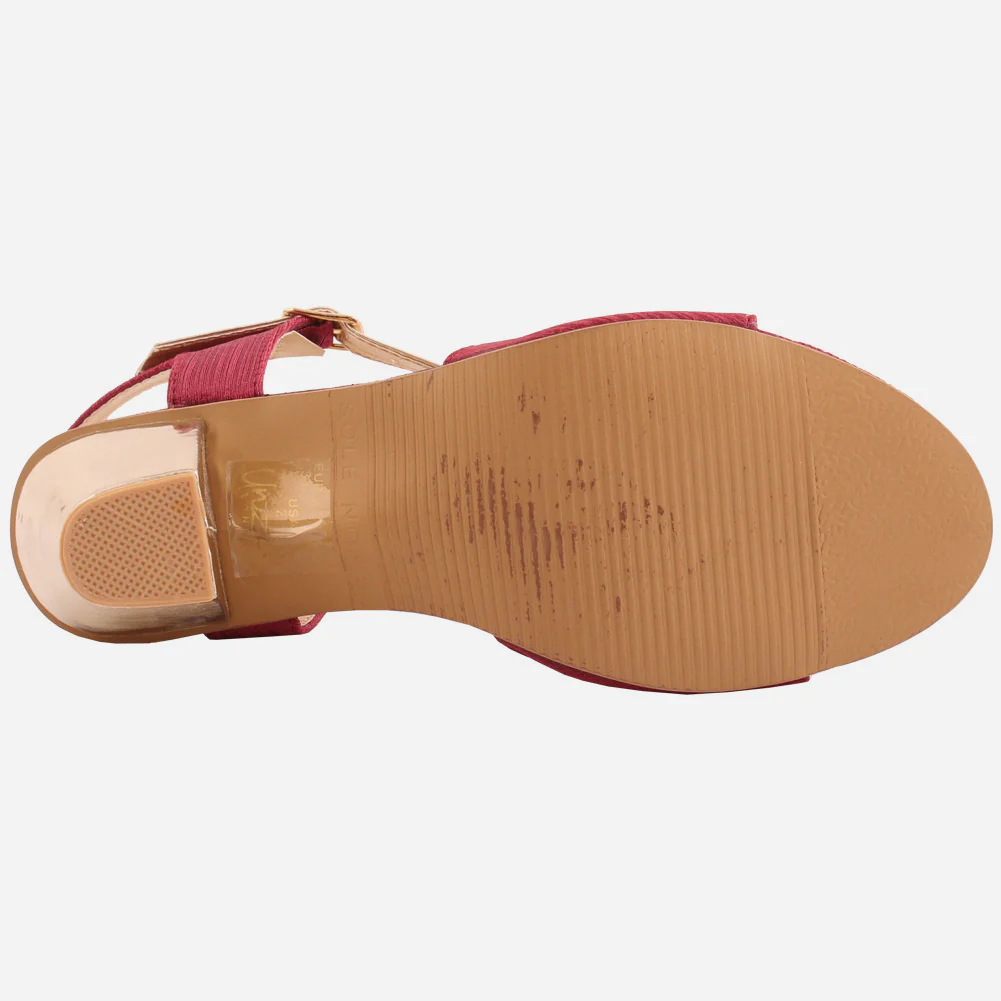 Girls "Nicola" Pretty Low Heel Sandals - Image 5