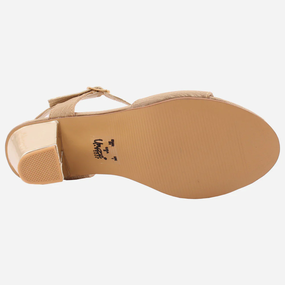 Girls "Nicola" Pretty Low Heel Sandals - Image 5