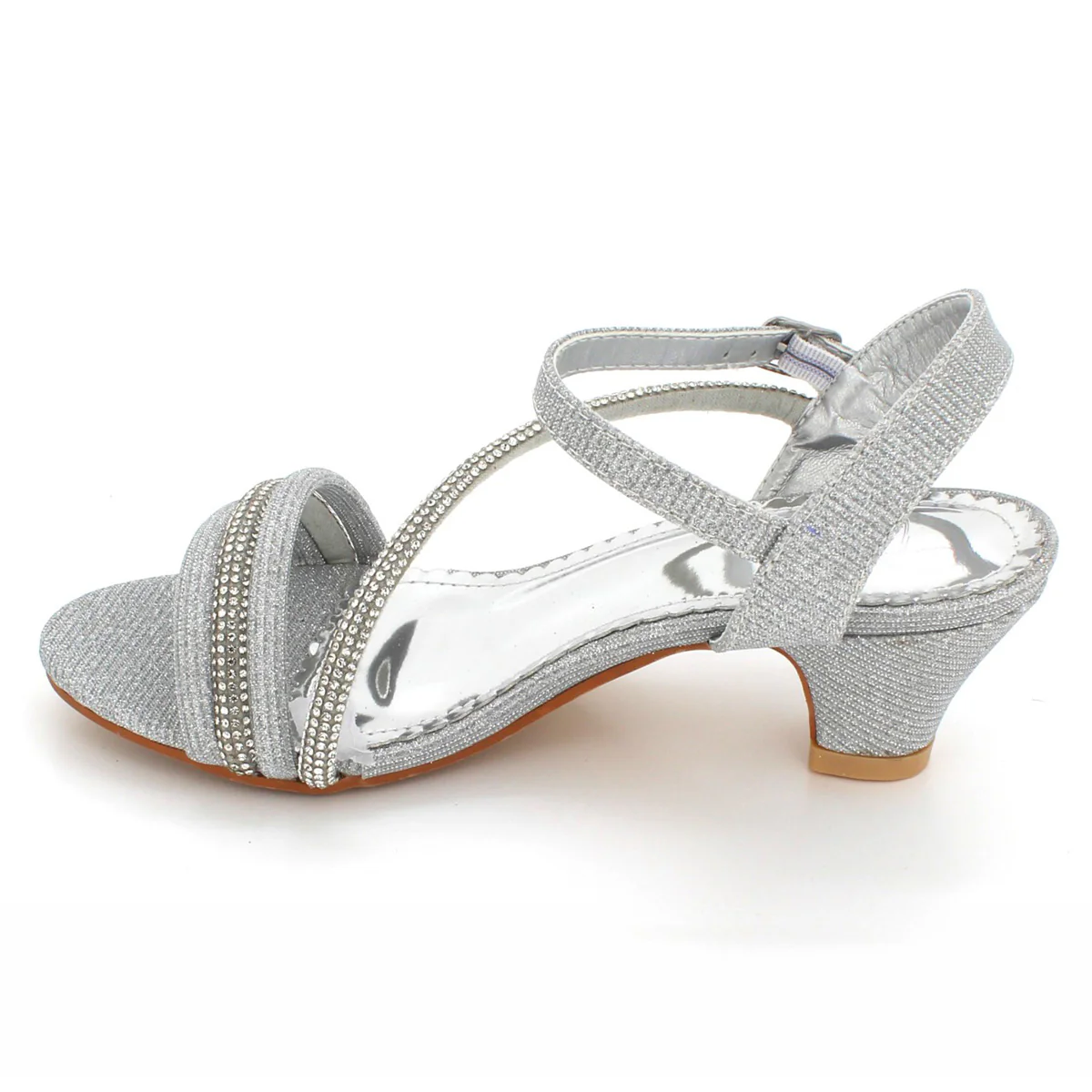 Girls "OPAL" Fancy Prom Sandals - Image 3