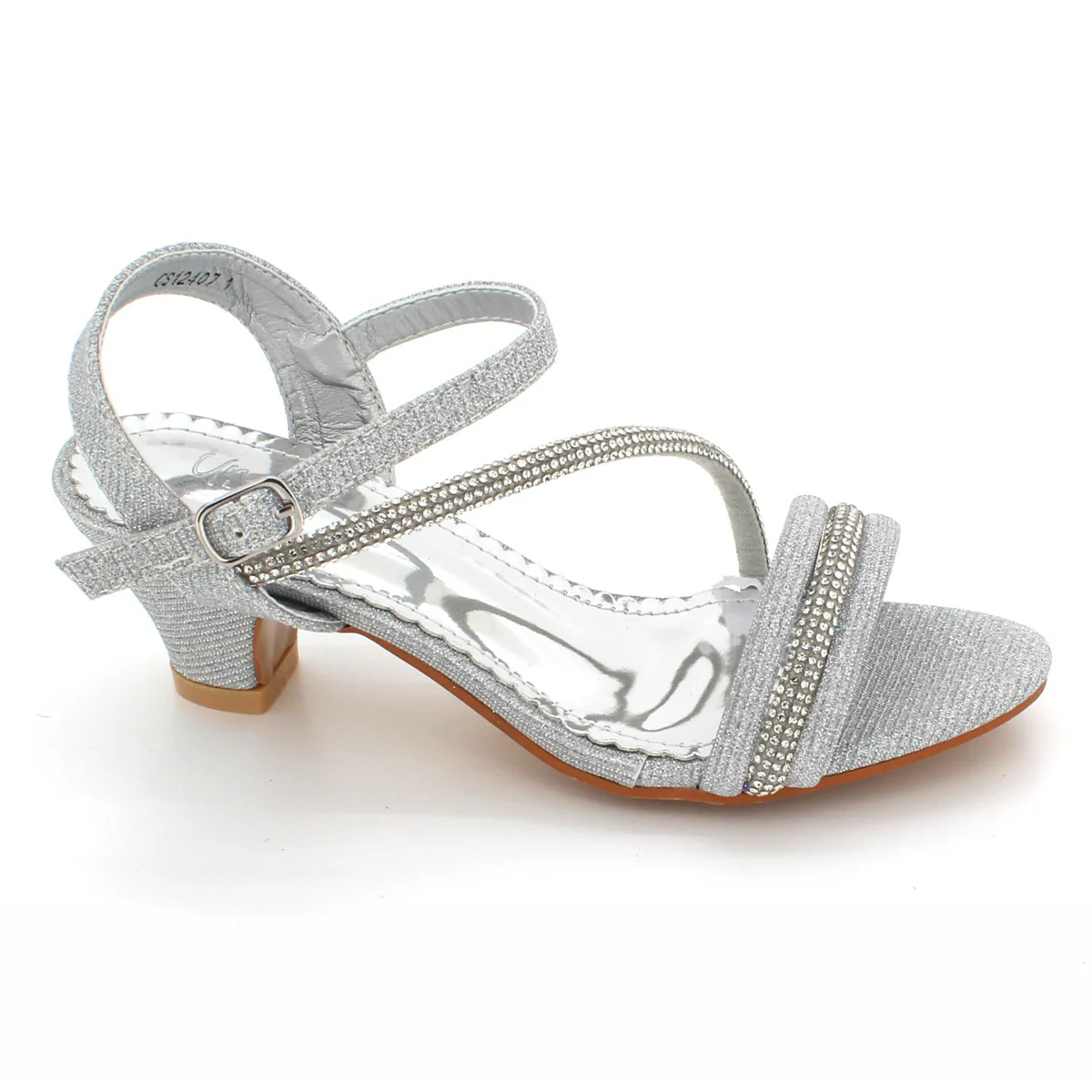 Girls "OPAL" Fancy Prom Sandals - Image 5