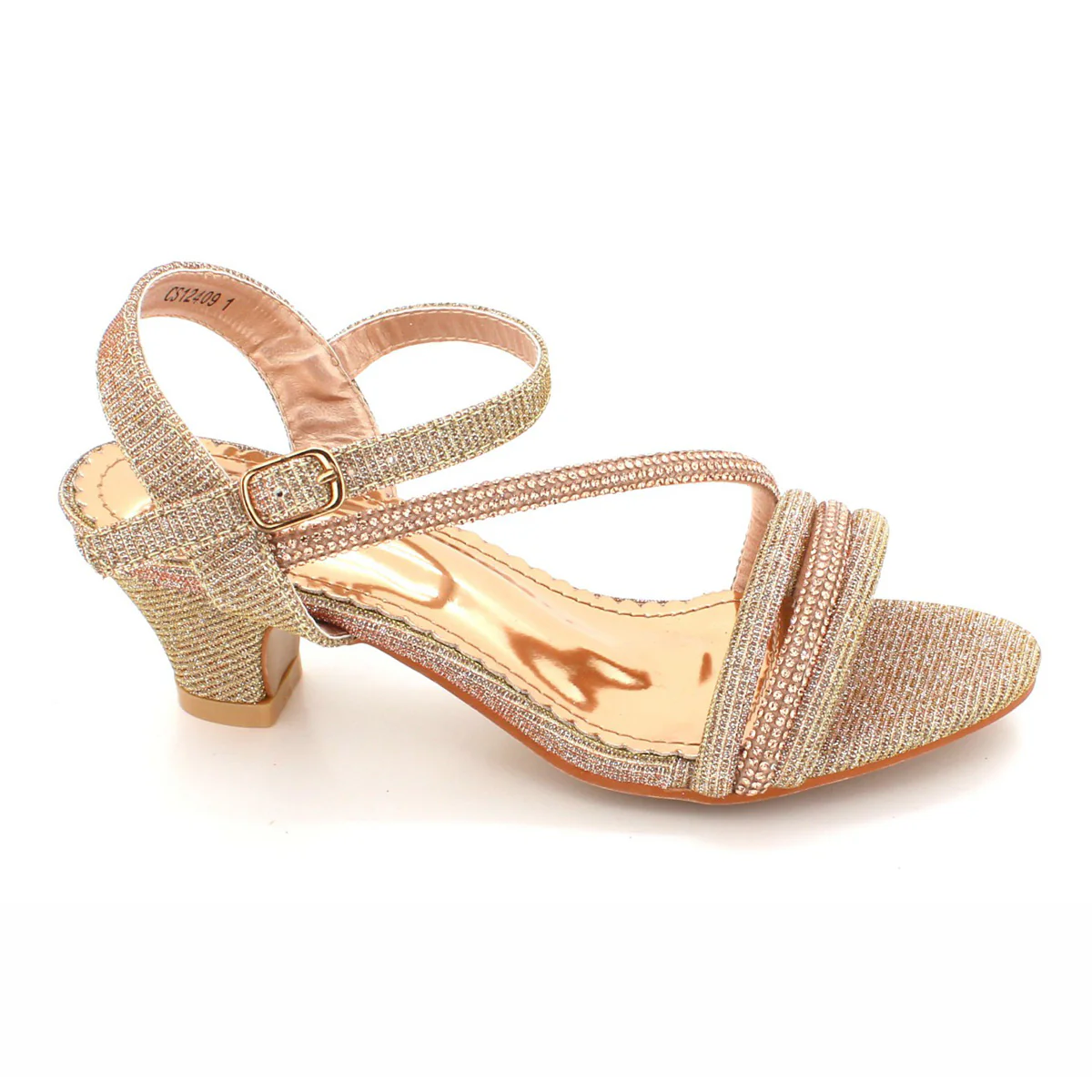 Girls "OPAL" Fancy Prom Sandals - Image 5