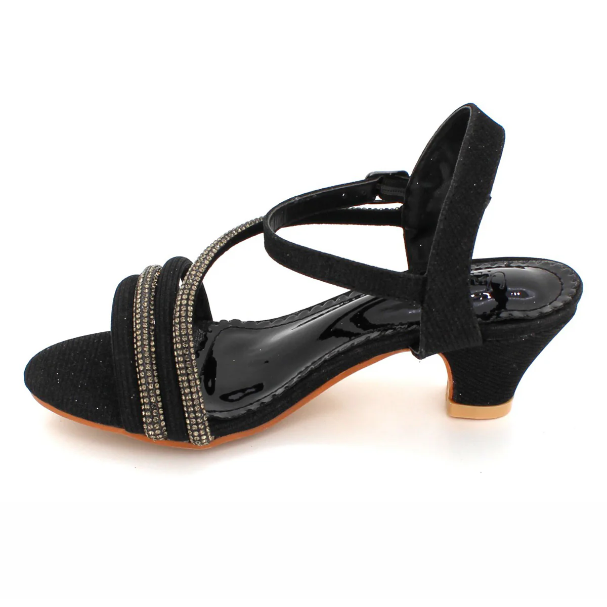 Girls "OPAL" Fancy Prom Sandals - Image 3