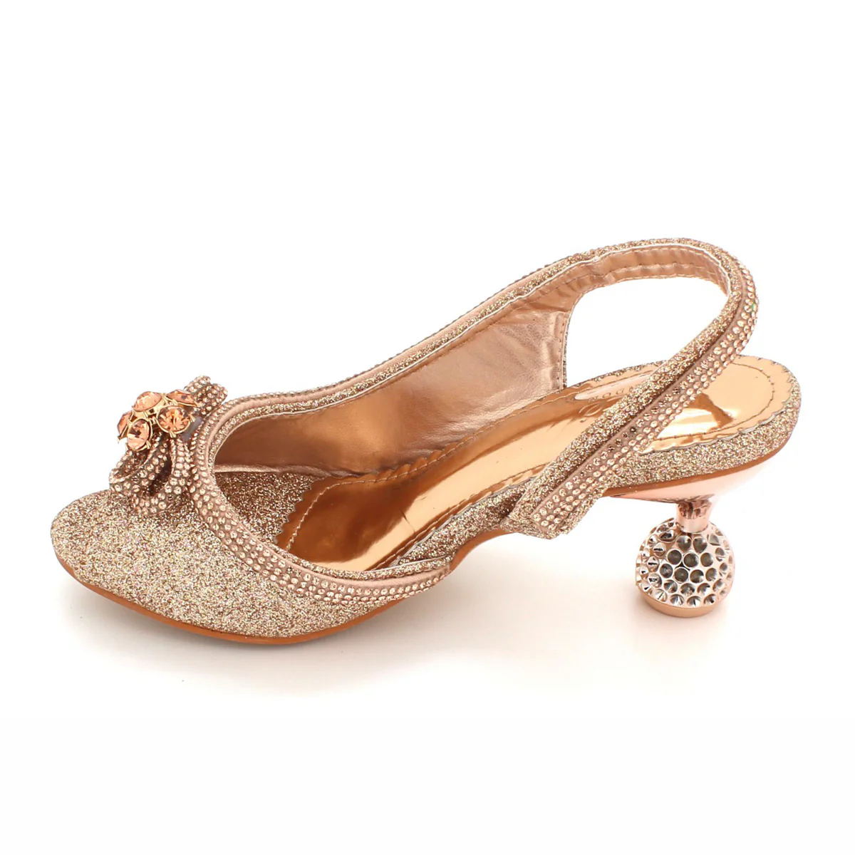 Girls "PAITYN" Bow Accented Evening Sandals - Image 3