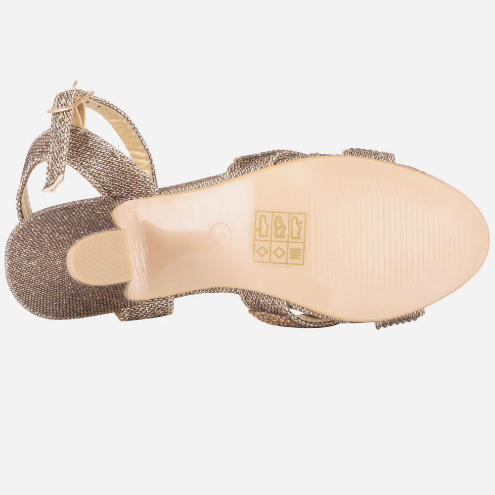 Girls "PAXTON" Criss Cross Strappy Low Heel Sandals - Image 5