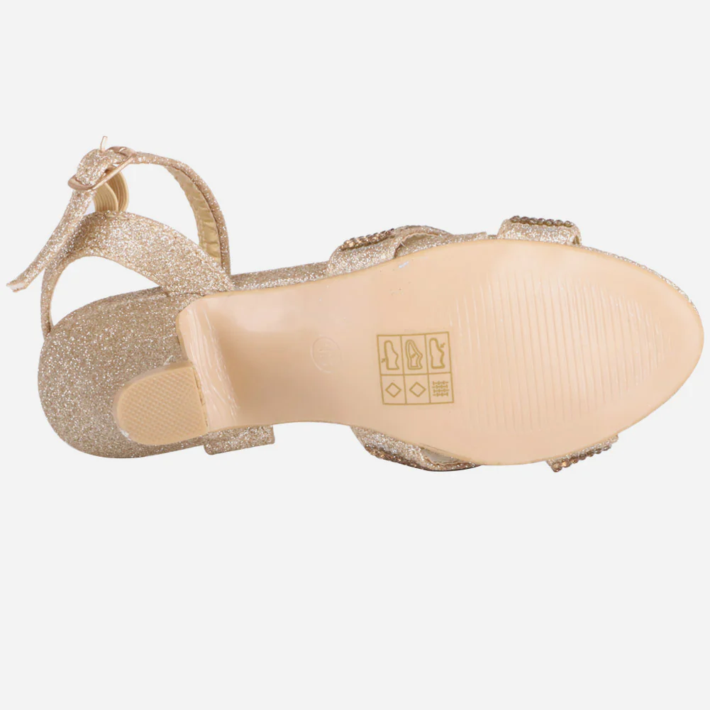 Girls "PAXTON" Criss Cross Strappy Low Heel Sandals - Image 5