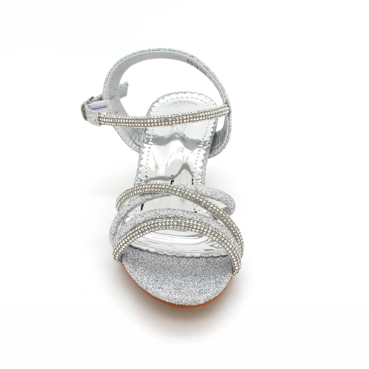 Girls "RAINEY" Diamante Prom Party Sandals - Image 2
