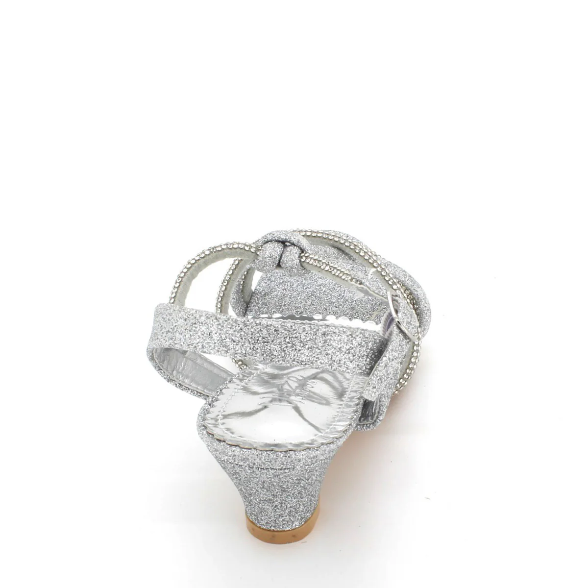 Girls "RIYA" Diamante Prom Party Sandals - Image 4