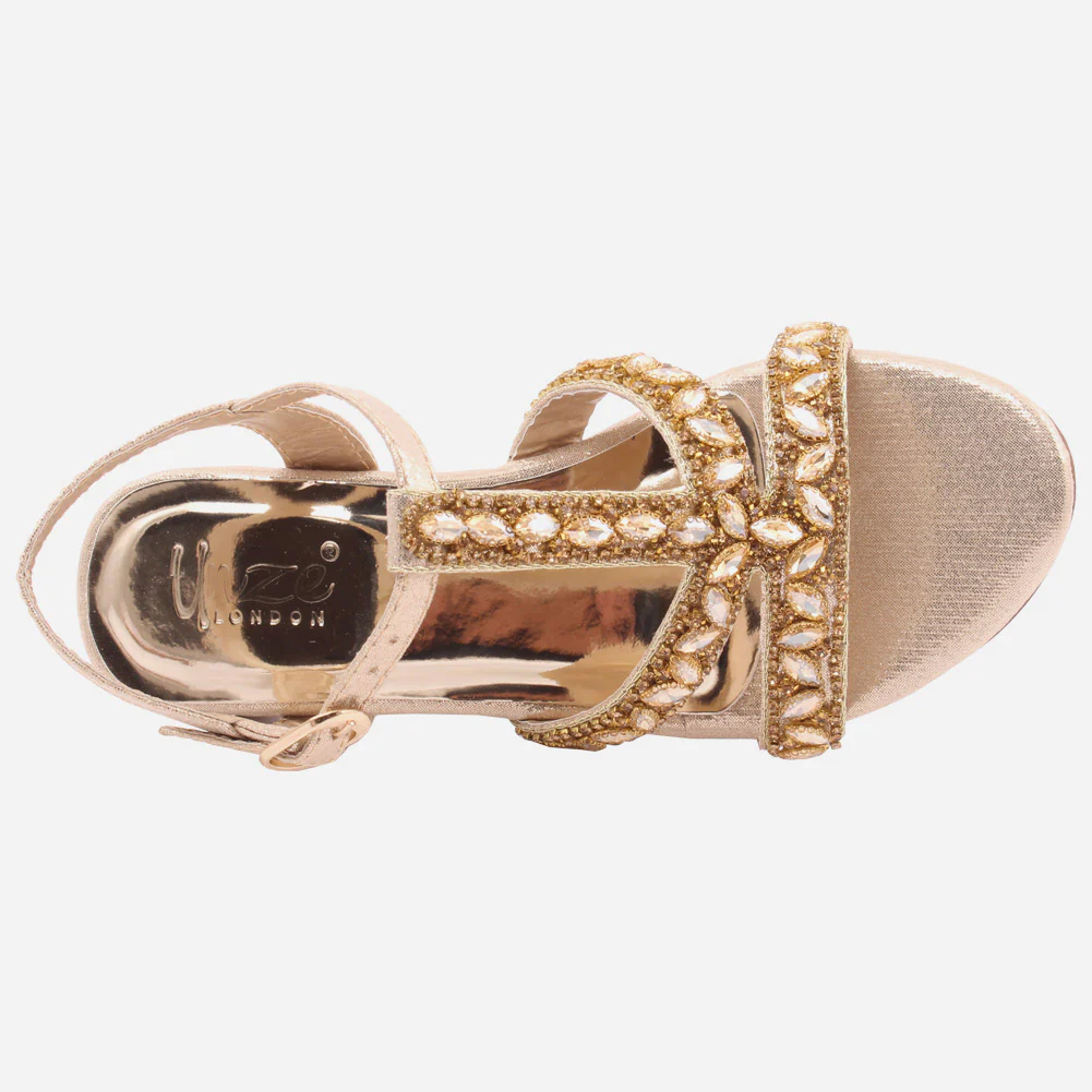 Girls "SERENITY" Flat Sandals - Image 4