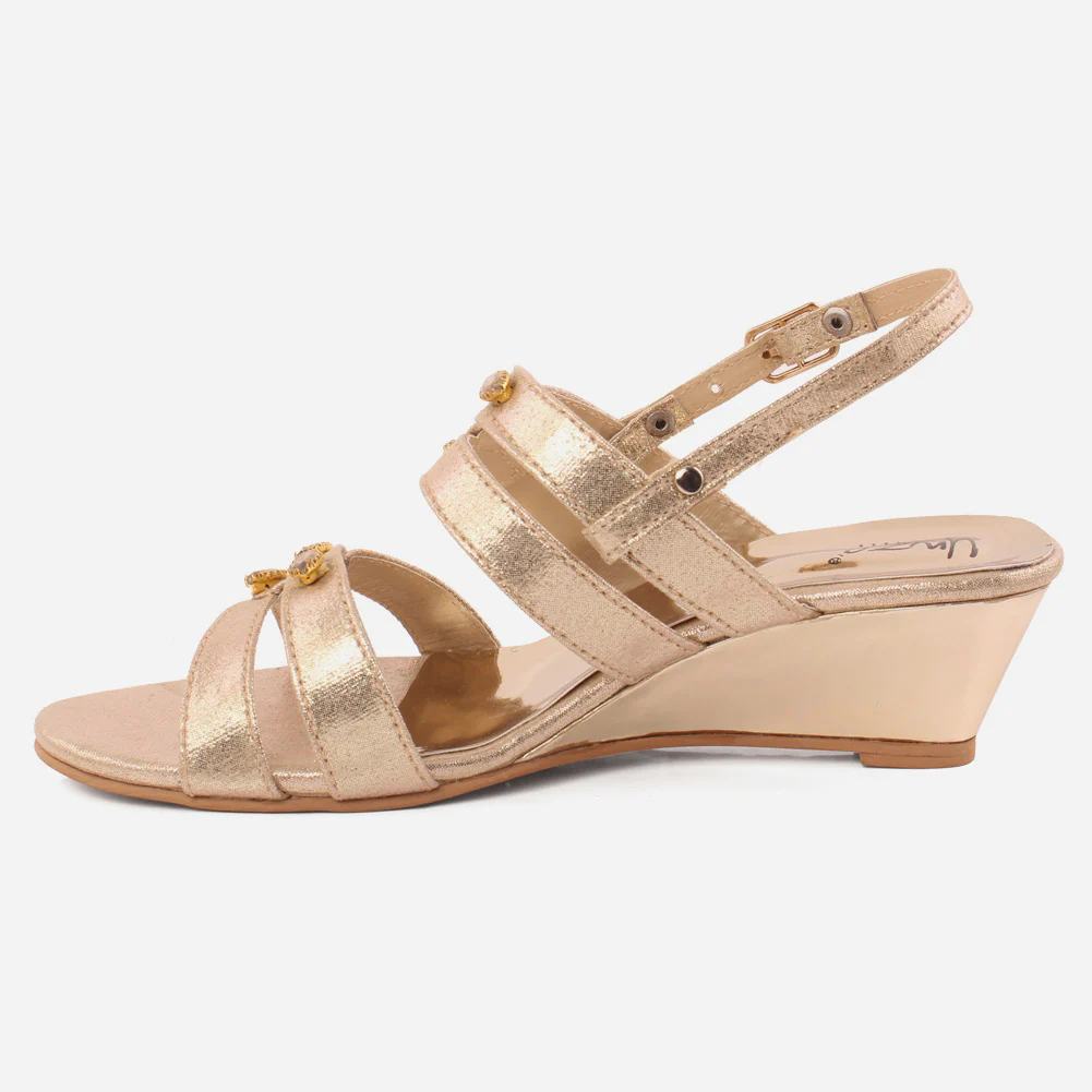 Girls "Shiri" Occasion Adorned Sandals - Image 3