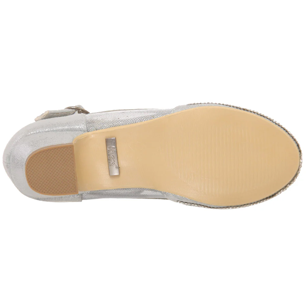 Girls ‘Starlet’ Embellished Evening Sandals - Image 5