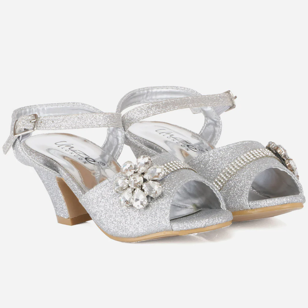 Girls "TODDLER" Wedding Sandals - Image 2