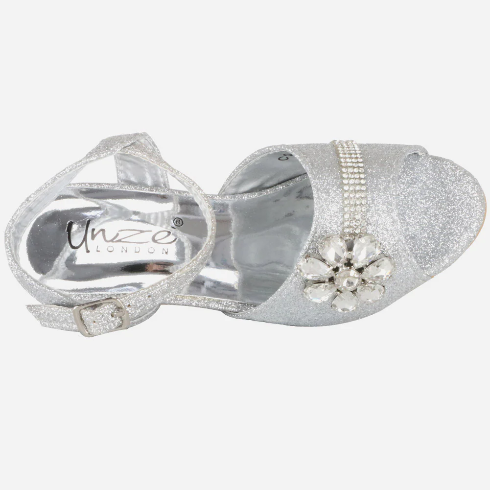 Girls "TODDLER" Wedding Sandals - Image 4