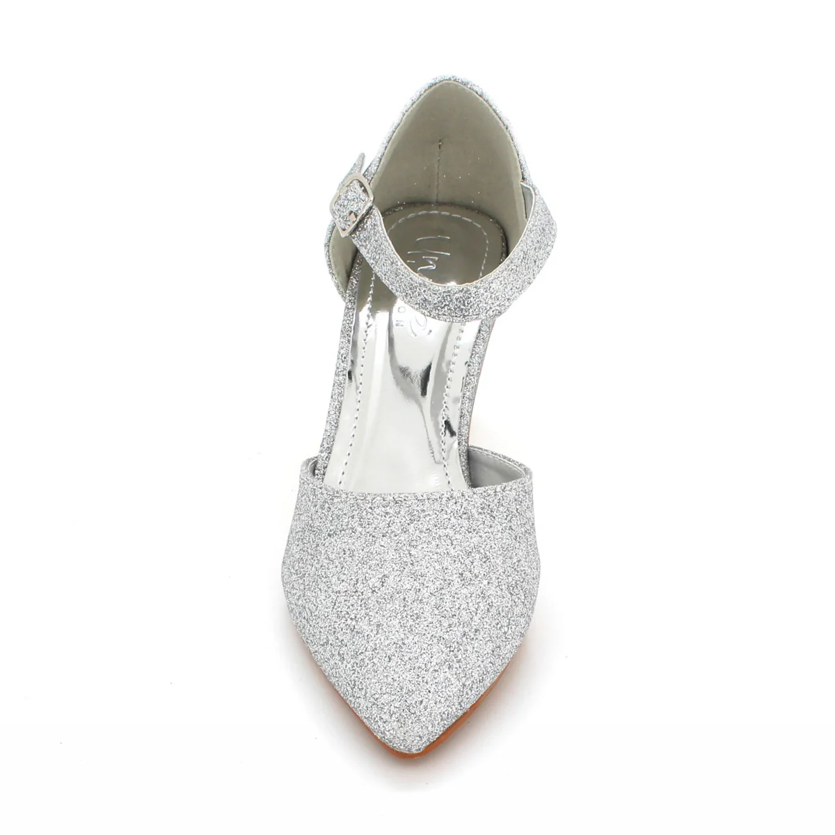 Girls "VIDA" Shimmer Pointed Toe Party Sandals - Image 2