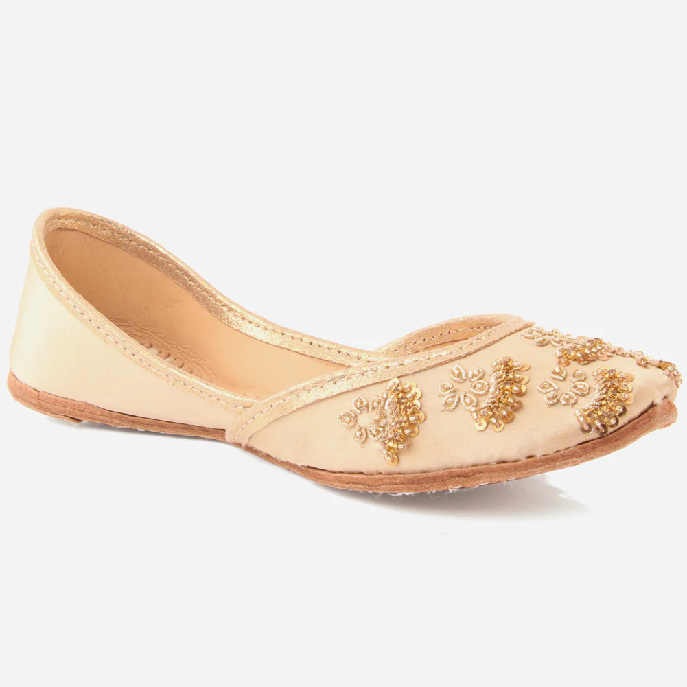 Girls "ZION" Embellished Indian Khussa