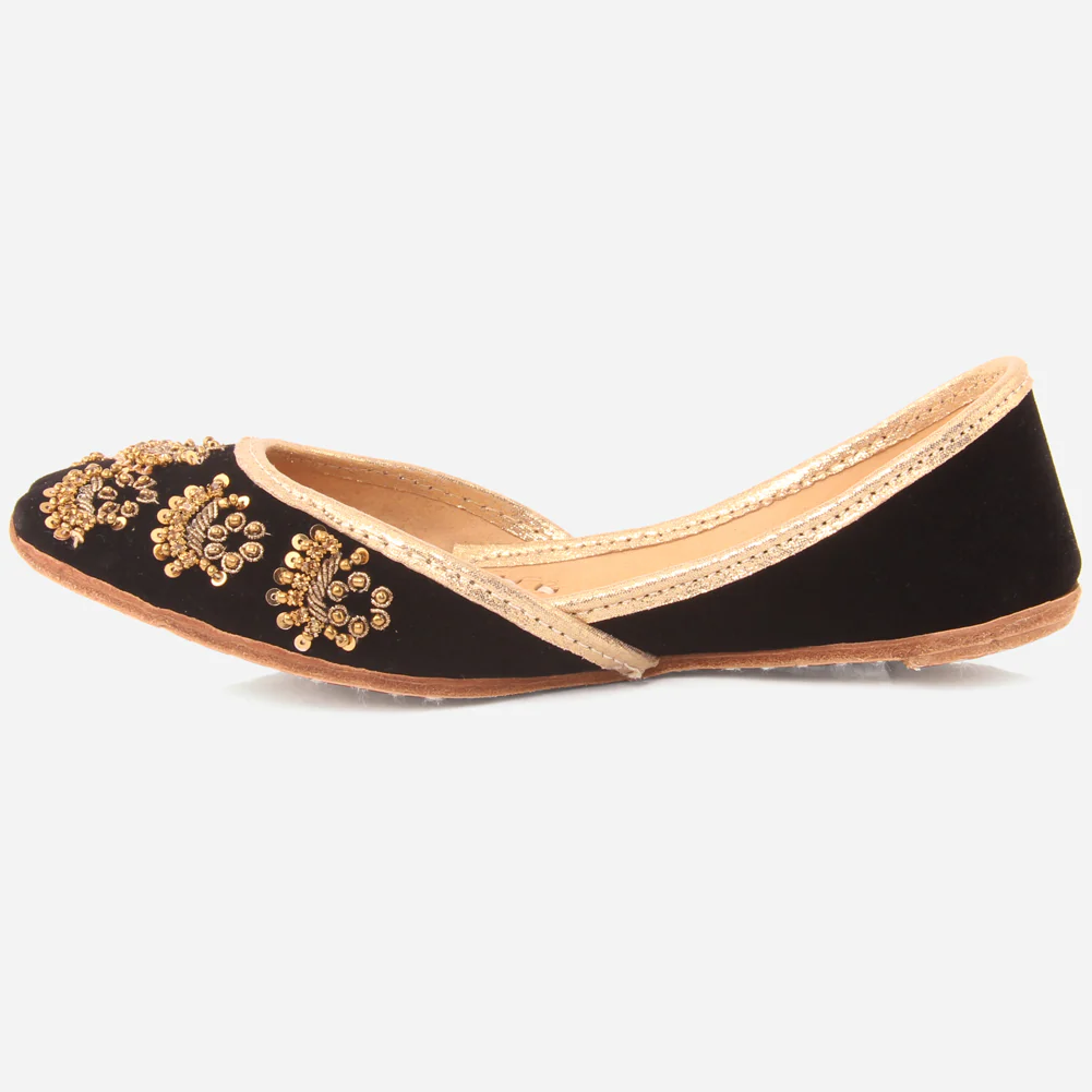 Girls "ZION" Embellished Indian Khussa - Image 3