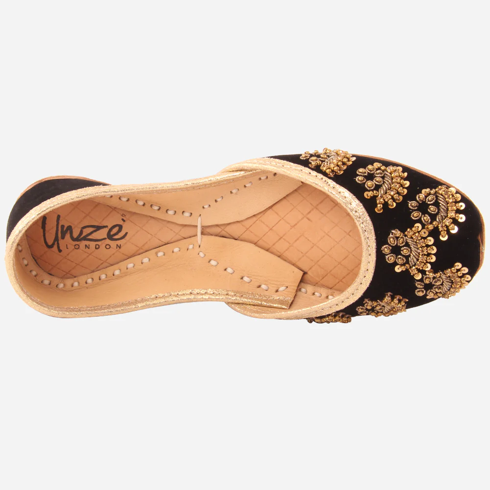 Girls "ZION" Embellished Indian Khussa - Image 4