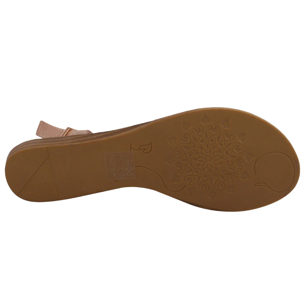 Girls ‘Zufiara’ Embellished Open Toe Flat Sandals - Image 5